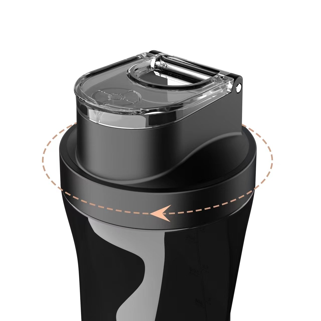 Wholesale Portable Blender fruit bottle mini blender personal 700ML hand citrus blender juicer with 6blades