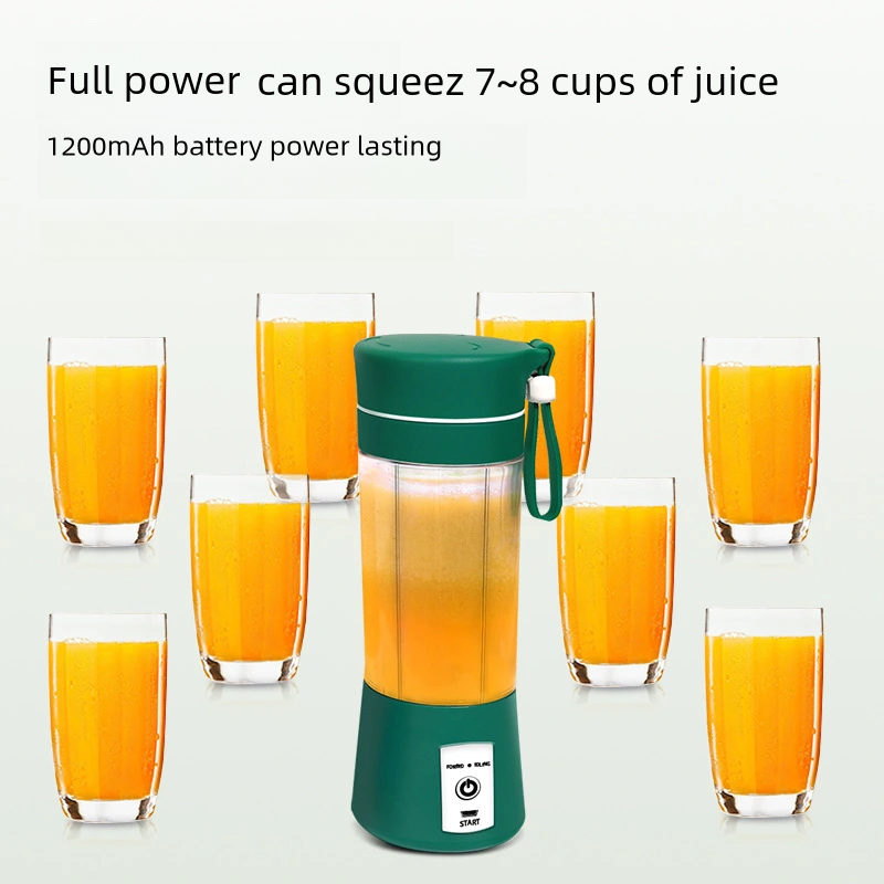2023 New Personal Wireless Rechargeable Fresh Fruits Mixer Smoothie Bottle Mini Fast Juice Juicer Portable Blender