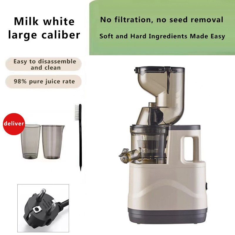Orange Blender Carrot Extractor Machine Cold Press Professional Commercial 150W Slow Juicer