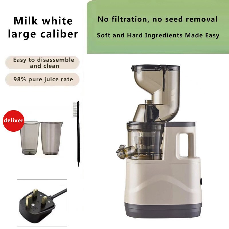 Orange Blender Carrot Extractor Machine Cold Press Professional Commercial 150W Slow Juicer