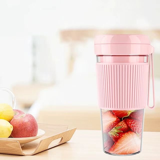 Portable Blender 10 Oz Mini Blender for Shakes and Smoothies with Rechargeable USB, fresh juicer blender for home and travel