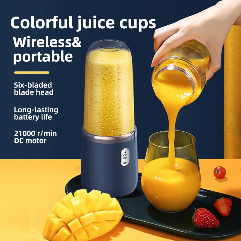 China factory stainless steel portable blender for shakes and smoothies 6 blades smart juicers