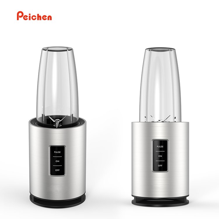 Crest Commercial Electric Kitchen Nutri Blender Dish-washer Safe 1.25L Durable Smoothie Blender Stainless Steel Wholesale Silver