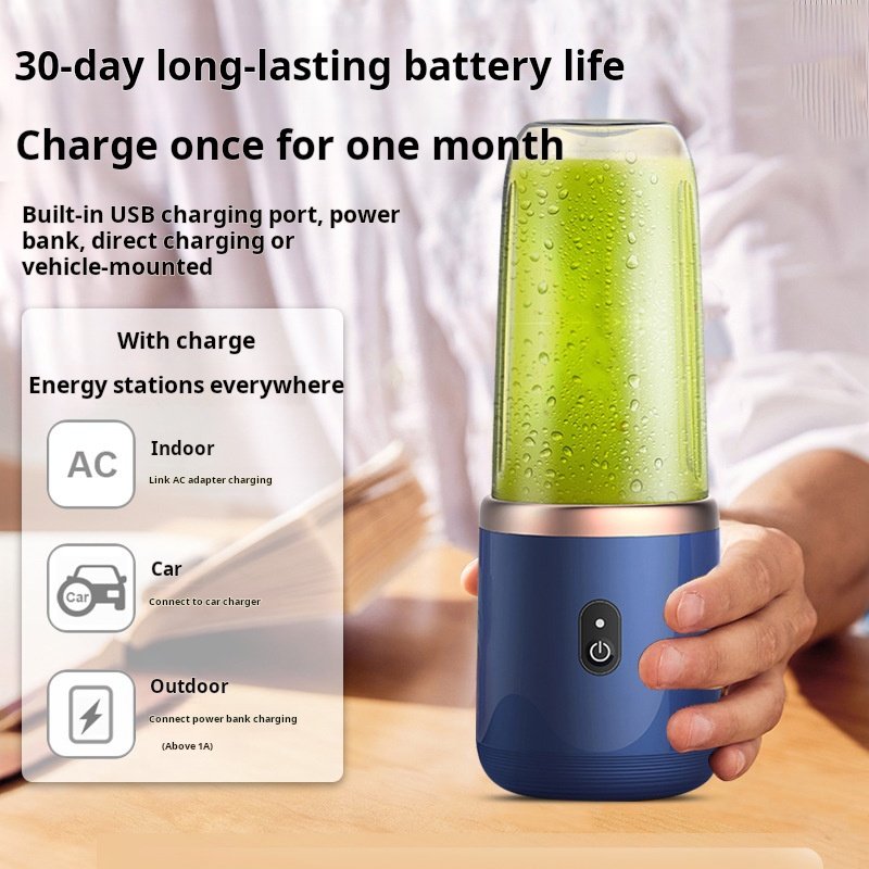 Automatic personal usb wireless jucer machine fruits fresh juicer blender cup small kitchen appliances