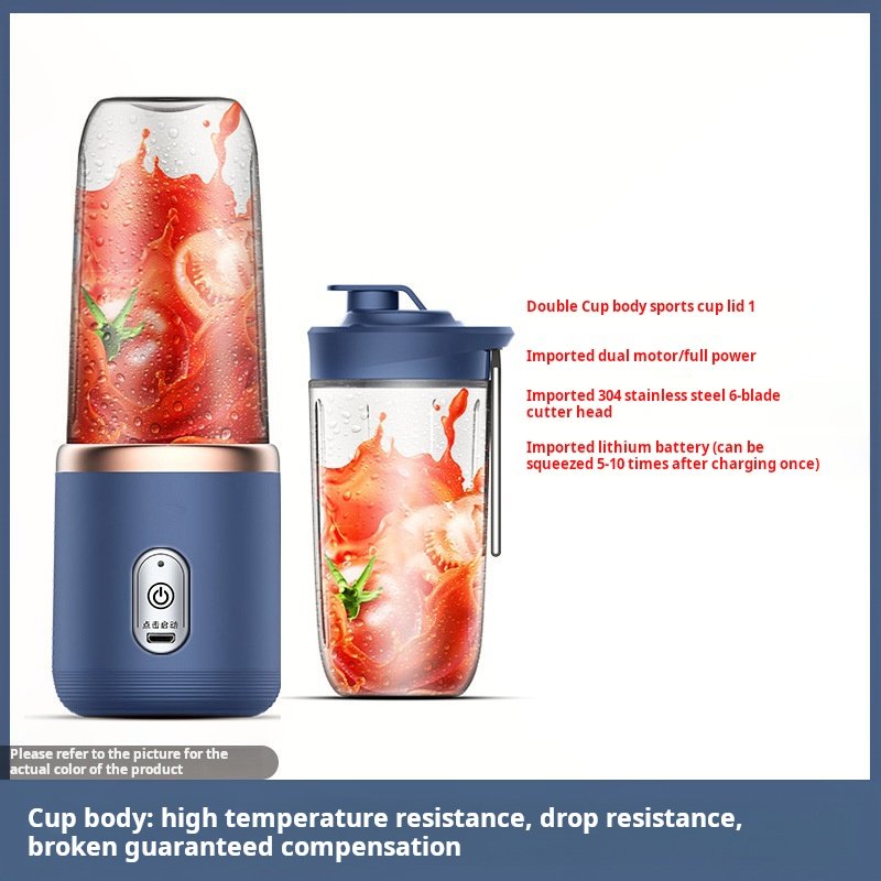 Automatic personal usb wireless jucer machine fruits fresh juicer blender cup small kitchen appliances