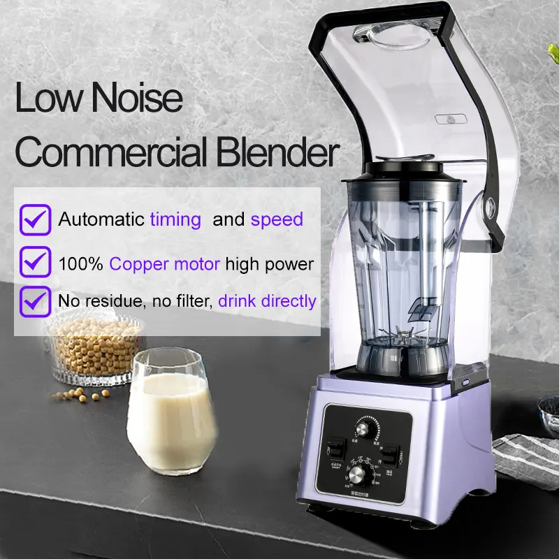 2.5L Best Kitchen Blender Appliances 304 Stainless Steel Knife Set Food Processors Mixer Grinder Juice Blender