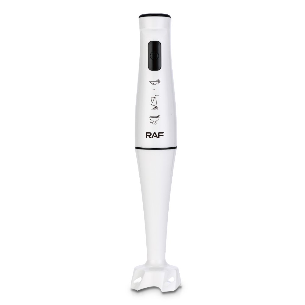RAF 800W Ice Crush NEW Hand Blender Stick Chopper Household Kitchen Mixer for Puree Baby Food Smoothies Black