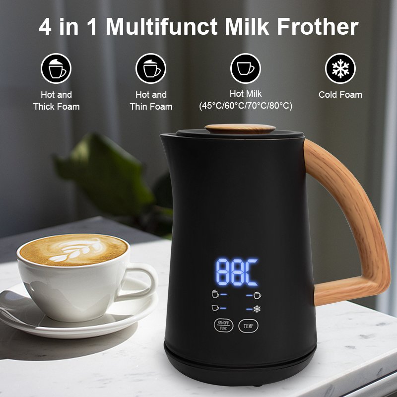 Automatic 500W Portable Milk Frother Milk Tea Coffee Multifunctional Mixer Blender Electric Mini Coffee milk foam machine