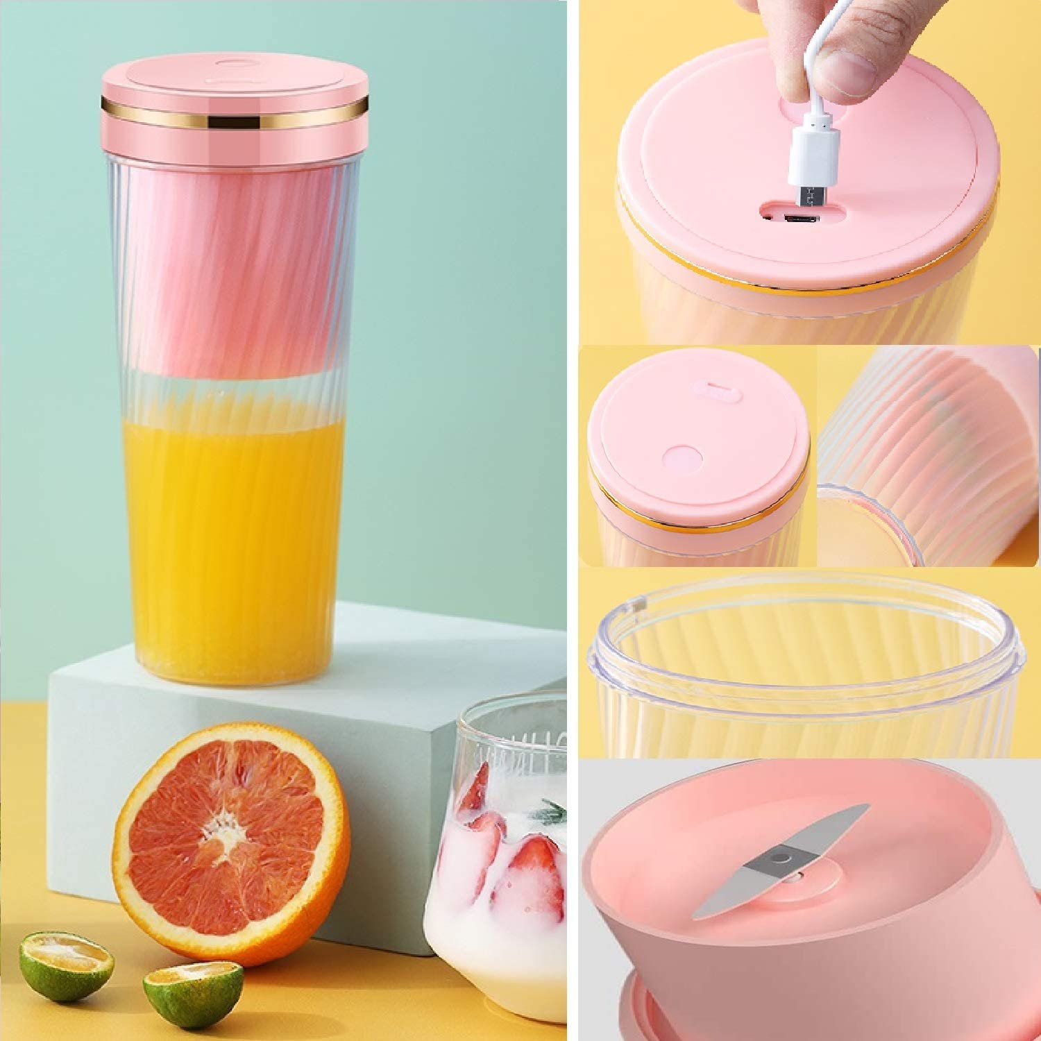 Wholesale 3 in 1 Personal Blender Juicer Extractor Machine Juicer Portable Blender