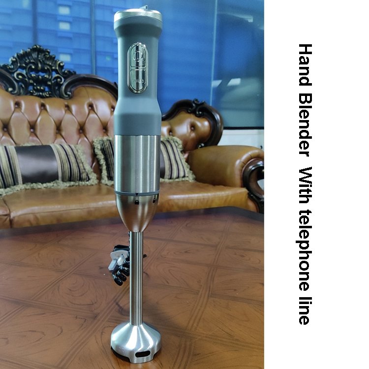 220V 850W Electric Stainless Steel Kitchen Multi-purpose Heavy Duty Copper Hand Blender With telephone line S.S blades