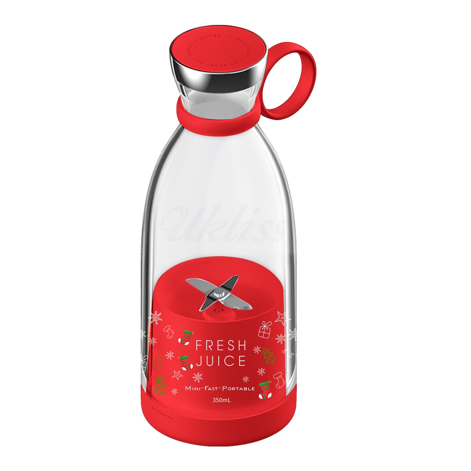 Customize Logo Electric USB Wireless Charged Blender Portable OEM Bottle Juicer
