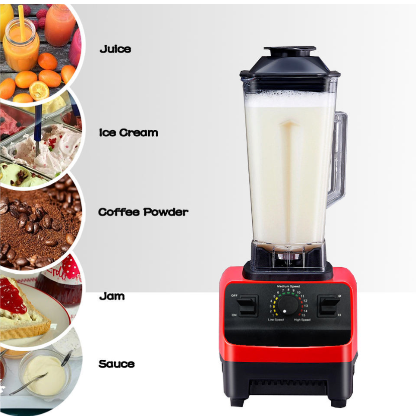 Blender multi-functional meat grinder milk tea shop sand ice machine soybean milk machine health stirring cooking machine