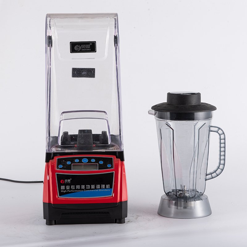 2.5L Touch control High Speed Commercial Fruit Juicer Blender Machine with Hood