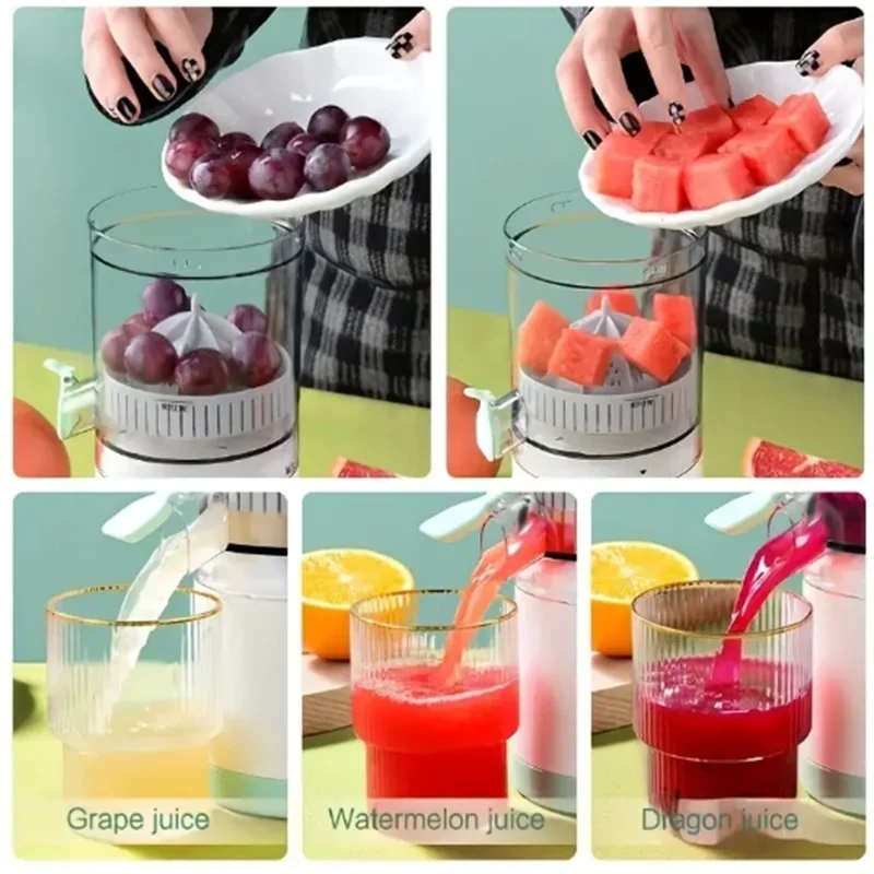 Wireless big Juices Machine USB Rechargeable Juice Extractor Household Electric Juicer Portable beauty Blender