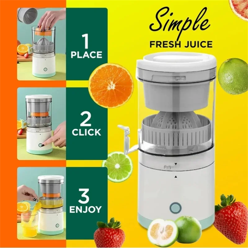 Wireless big Juices Machine USB Rechargeable Juice Extractor Household Electric Juicer Portable beauty Blender