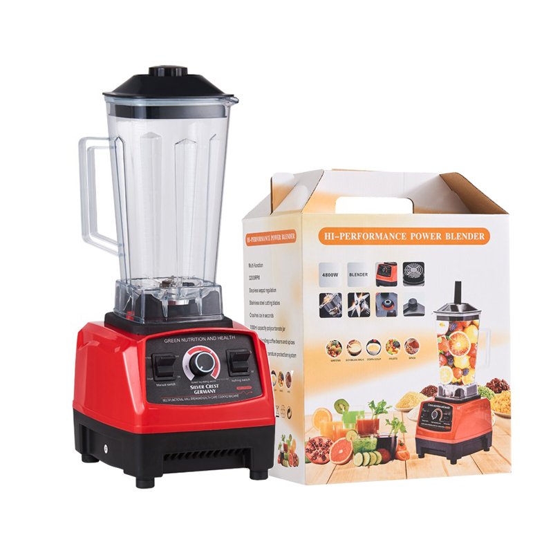 2024 hot sell 2 in 1 heavy duty Commercial kitchen household fresh fruit juicer electrical silver crest smoothie mixer blender