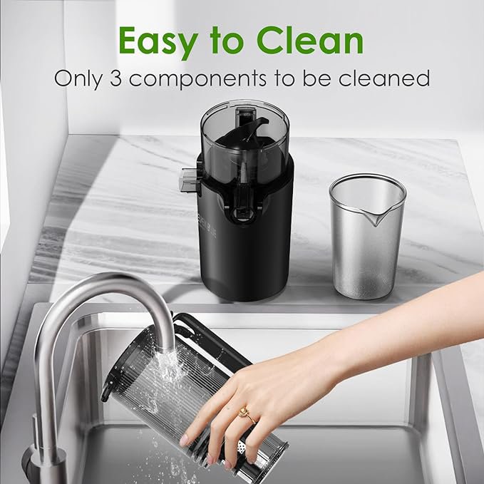 SEVEN BLUE 305W BPA Free Travel Mini Juicer Personal Wireless USB Juice Blender in Stylish Colors for Fresh Juice for Cars