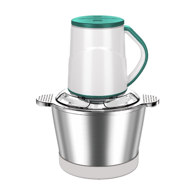 Food Chopper With Stainless Steel Blades Mini Processor Blender Meat Speedy Distinctive Blade Vegetable Press Grinder