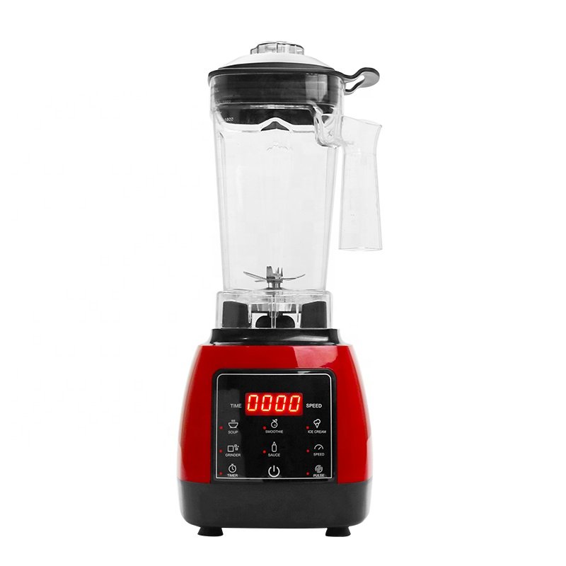 Touch Screen High Performance Licuadora Heavy Duty 2000w Digital Ice Kitchen Commercial Mixer Machine Blenders Juicers