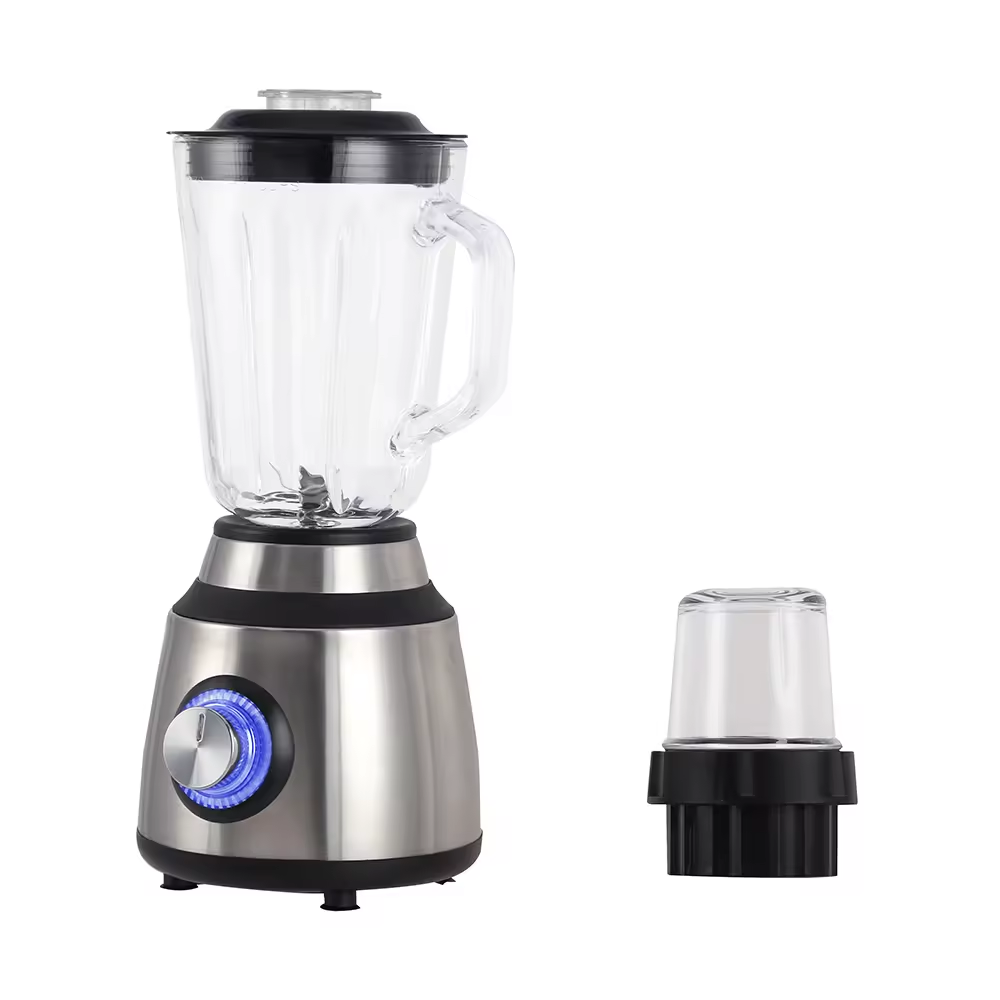 Home Appliance 2 In1 1.5L Portable Blender, Electric Blender Juicer With Grinder Cup