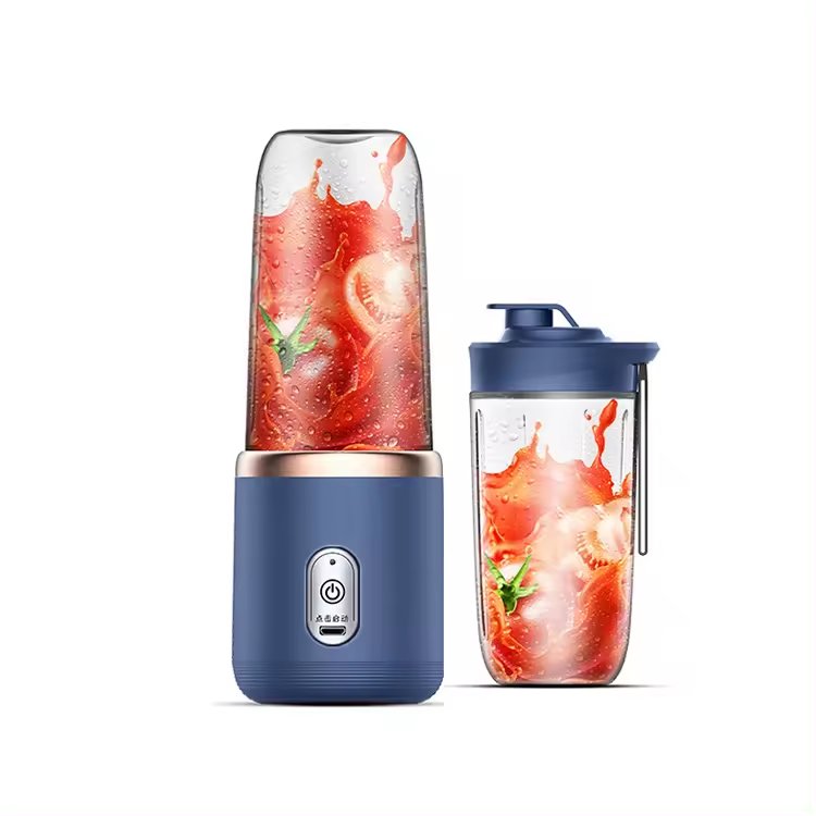 Household Electric Mini Bottle Blender Home Usb 6 Blades Fruit Juicer Cup Machine Rechargeable Wireless Portable Blenders