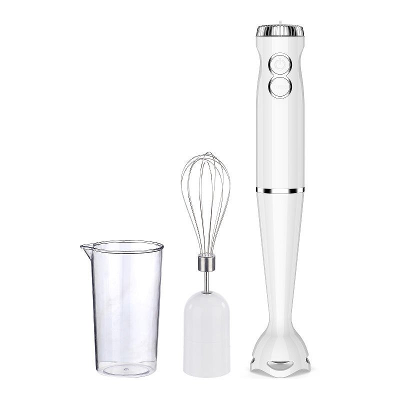 4-in-1 Hand Blender Set 200W/400W/600W 15000RPM Pure Copper Motor Portable Electric Fruit Blender for Household Use