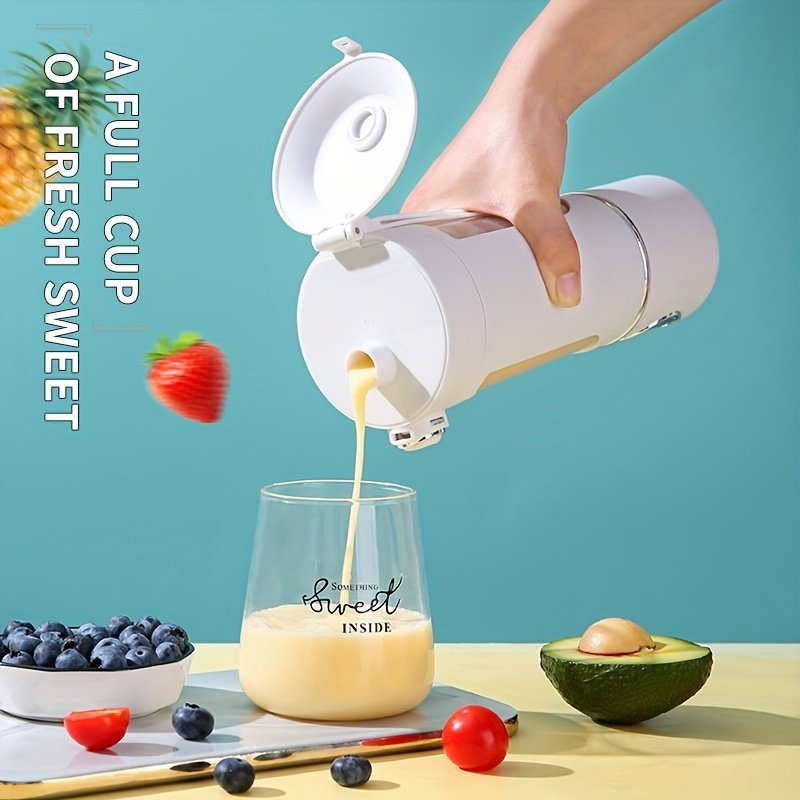 Popular 700Ml Upgrade Portable Blender High Speed Rechargeable 2 In 1 Personal Juicer For Travel Friendly Shakes Smoothies