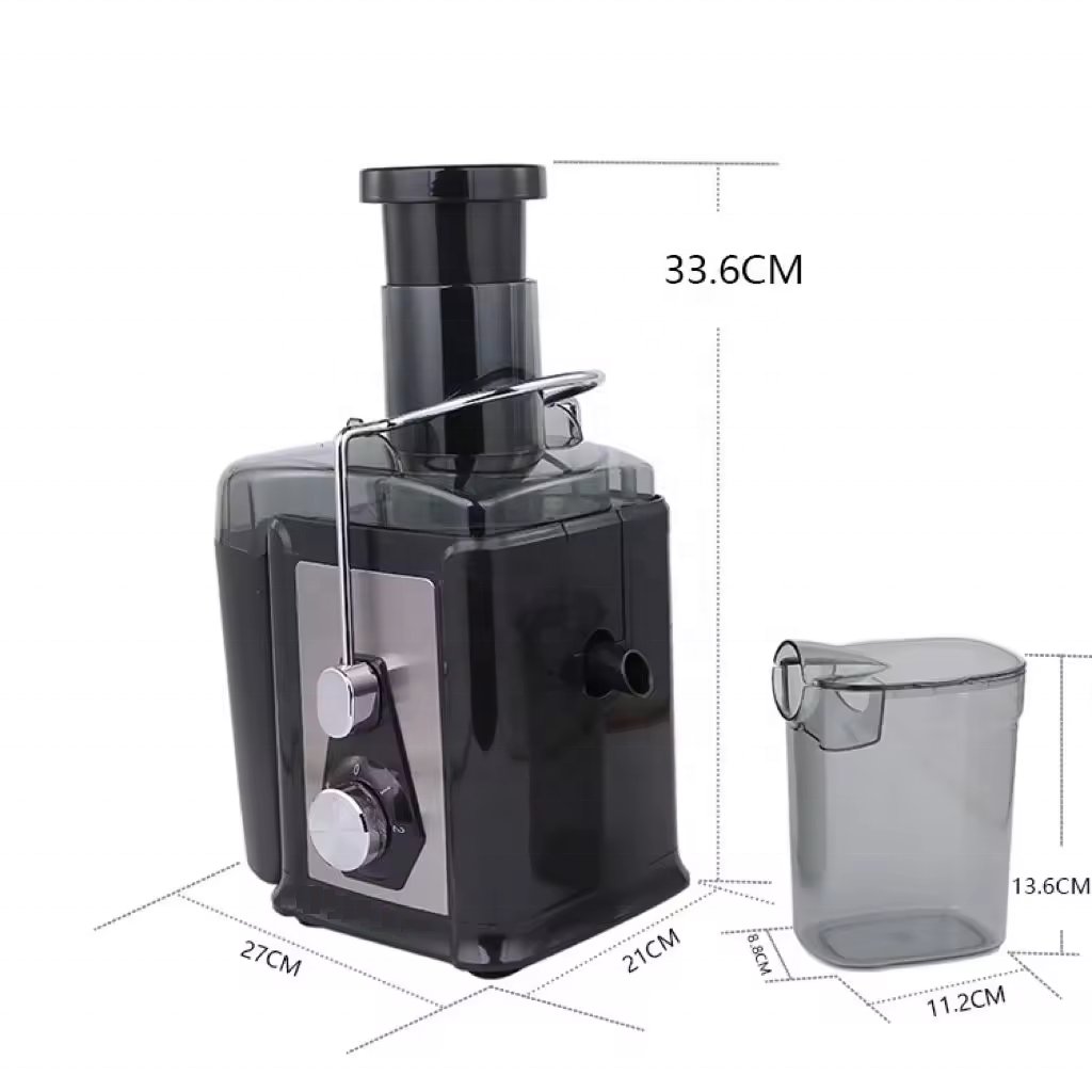 500W Electric Big Feeding Mouth Smoothie Cold Press Commercial Vegetable and Fruit Juice Extractor 110V/220V
