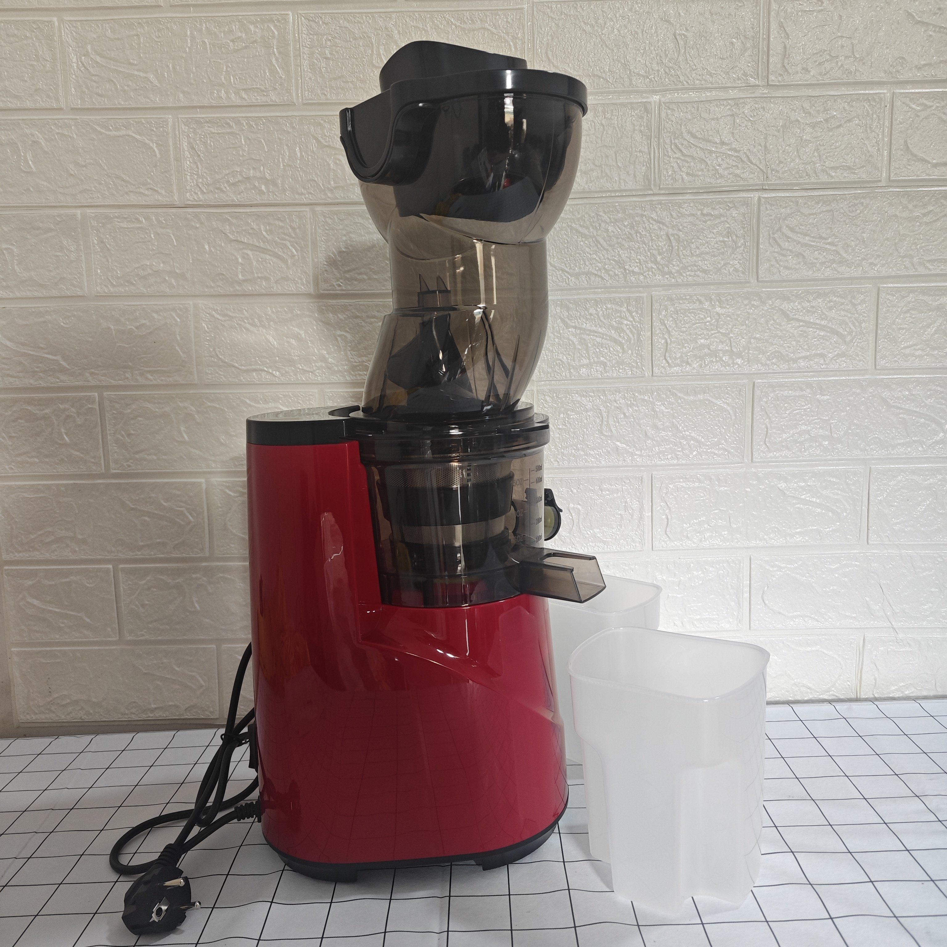 150W Orange Electric Blender Carrot Extractor Machine Cold Press Professional Commercial Slow Juicer