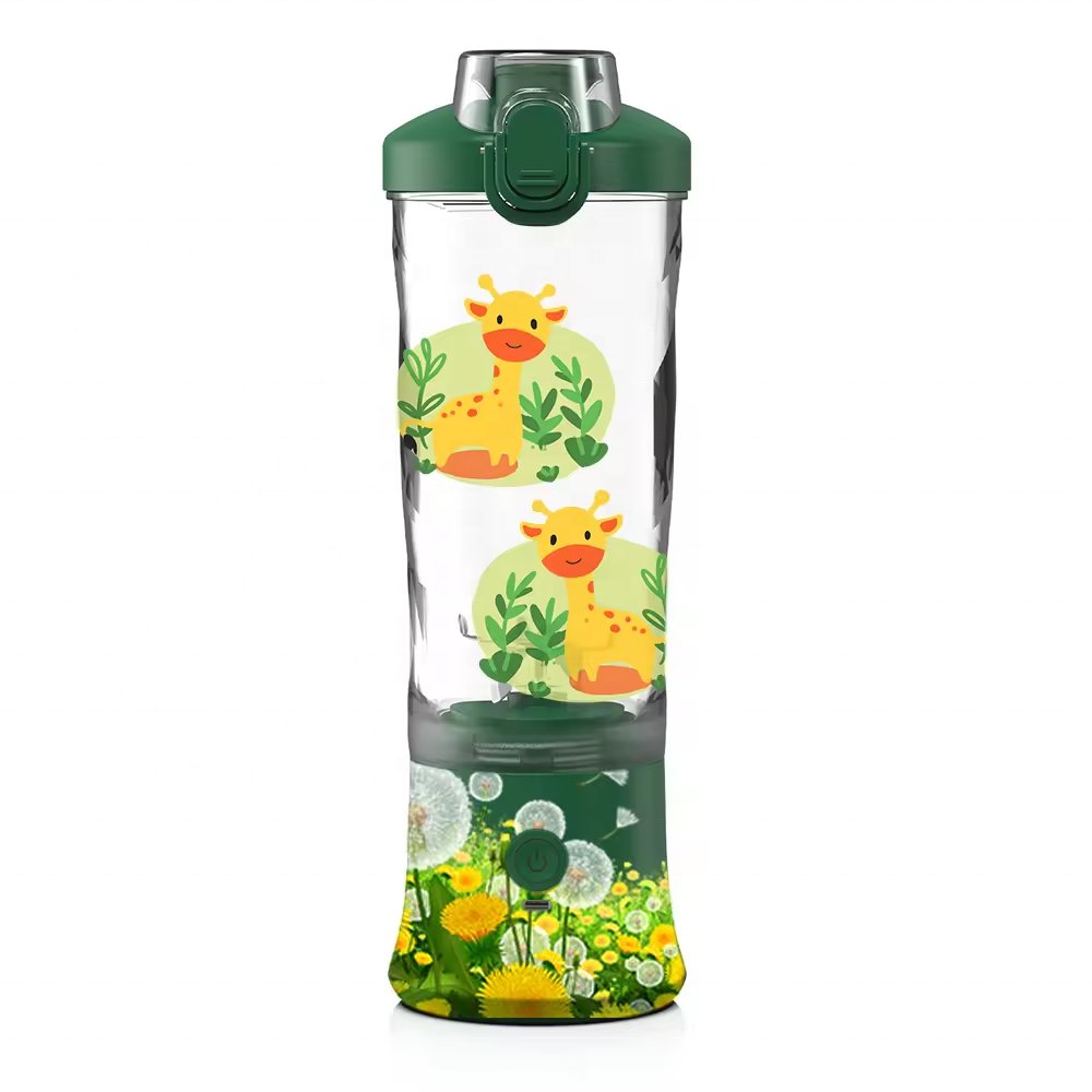 Magnetic Charging Travel Portable Brand Logo Multifunctional Smoothies Shakes Juicer Cup USB Rechargeable Fruit Blender