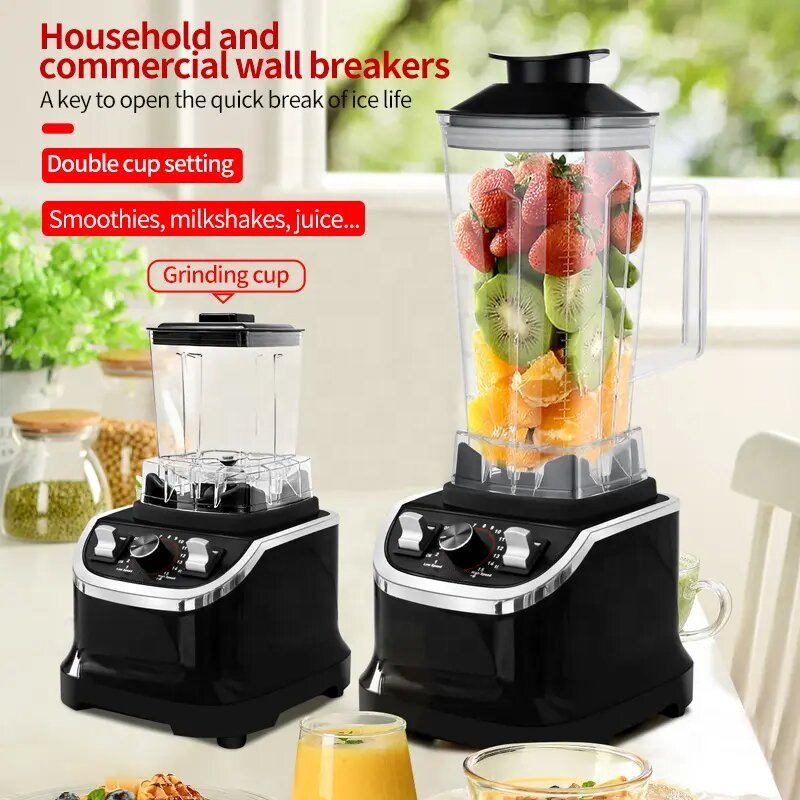 High Quality 2L High Speed Electric Juicer Blender Home Appliances Heavy Duty Food Vegetable Kitchen Machine