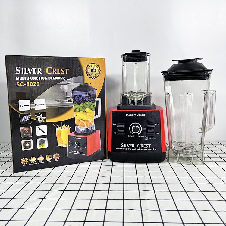 factory direct sale 7000w SC-8022 silver crest smoothie blender