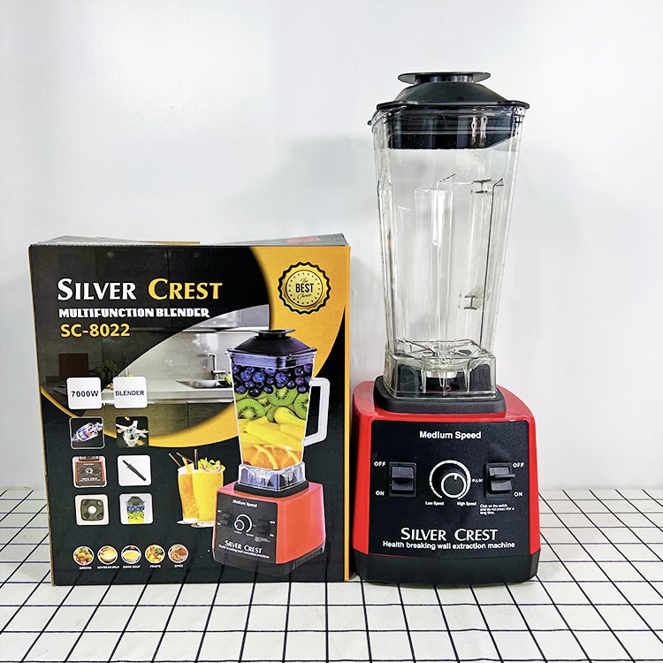 factory direct sale 7000w SC-8022 silver crest smoothie blender