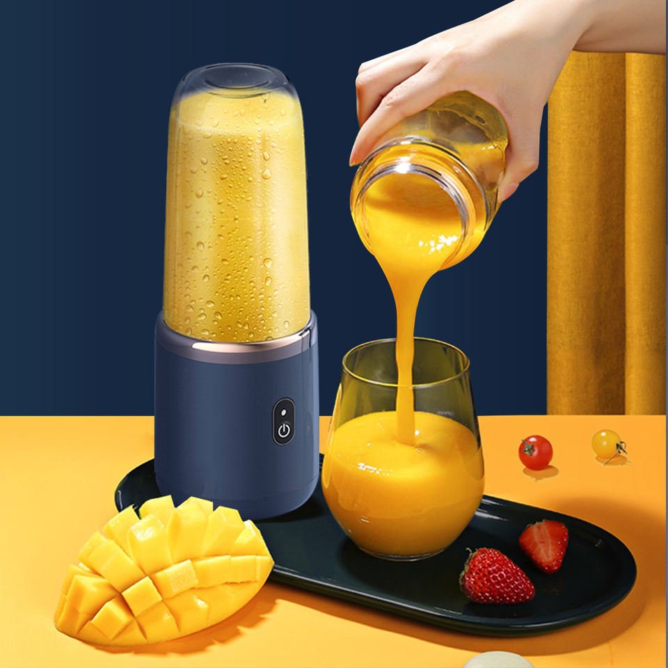6 Blades Portable Juicer Blender Electric 6 Blades Juicer Cup Household Commercial Food-grade Usb Charging Blenders Juicers