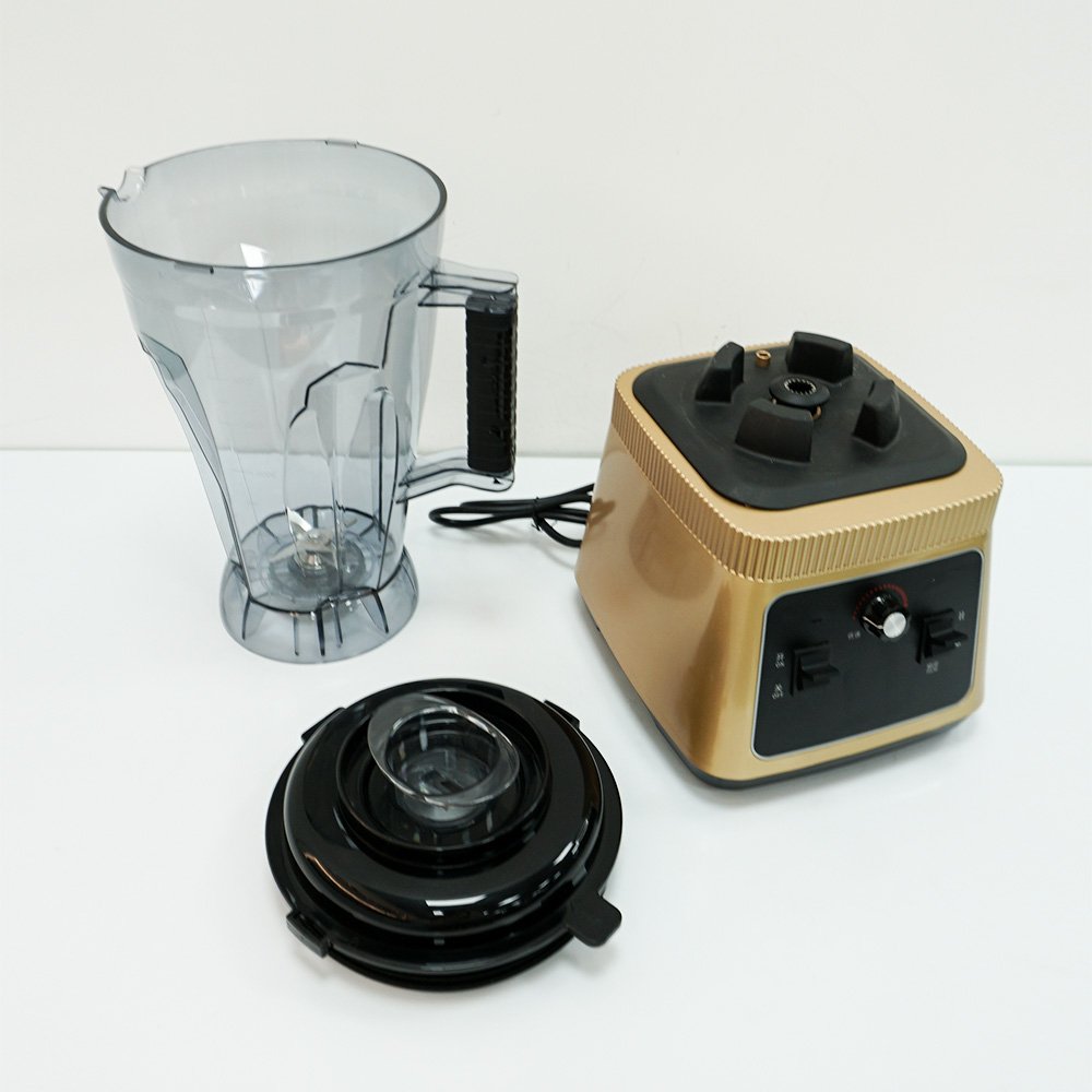 6.5L Commercial ANS-1380 110V Gold Blender Professional Multi-function Food Blender