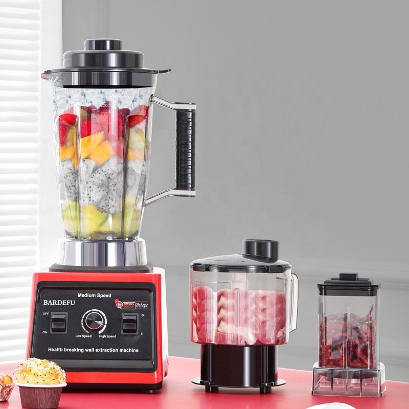 Commercial Electric 9500W 3 In 1 Heavy Duty Blender Juicers Smoothie Table Mixer