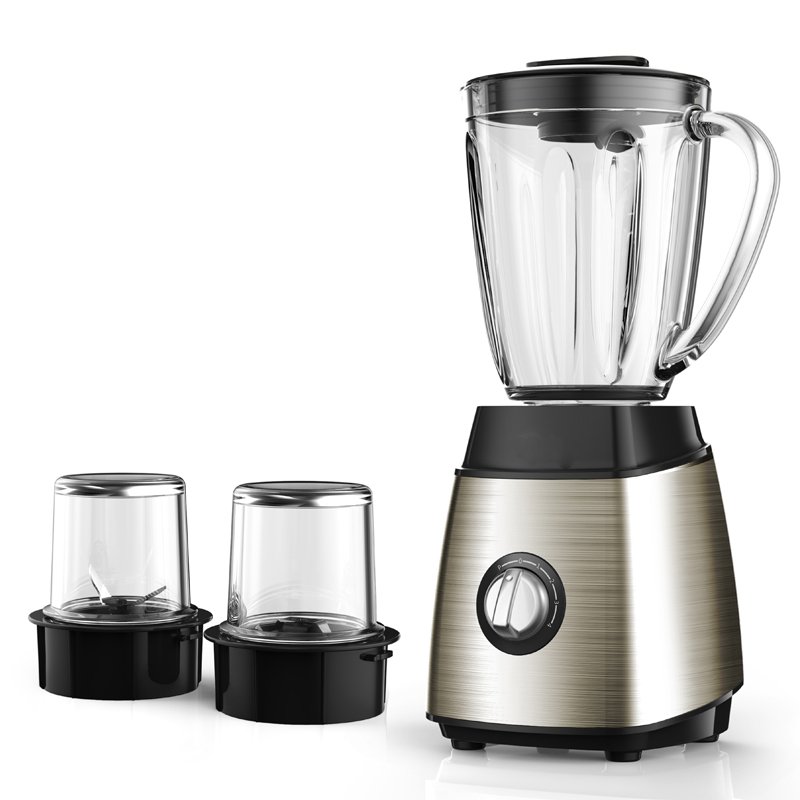 blender fruit high speed power 800W 1.5L glass jar blender glass with measuring cup meat blender