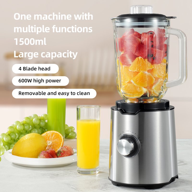 HANBO custom blender fruit juicer juicers 600w 1.5L blender powerful heavy juicer blender