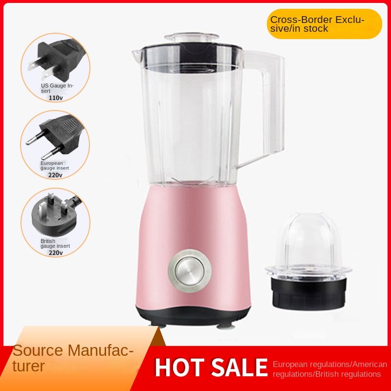 Latest Cheap 1.5L 2in1 High Speed Smoothie Chopper Fruit Fufu Kitchen Immersion Food Mixer Blender For Home