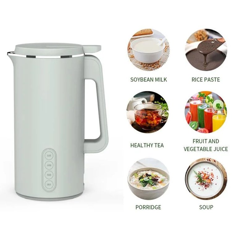 Portable Mini High Speed Blender Automatic Multi Soya Milk Making Machine Hot Soybean Commercial Food Processor Mixer Blender