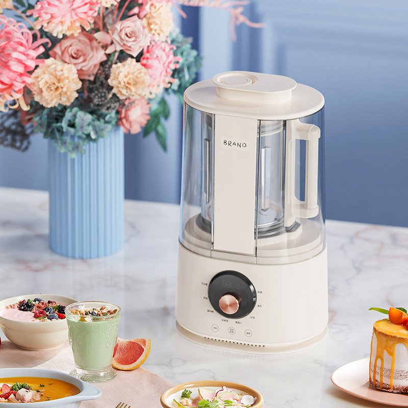 2022 Kitchen Table Silent Home Electric Small Smoothie Glass Jar Heat Soup Blender