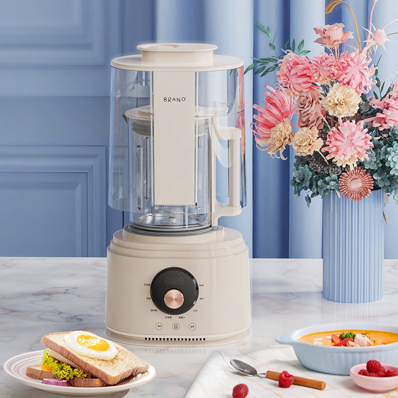 2022 Kitchen Table Silent Home Electric Small Smoothie Glass Jar Heat Soup Blender