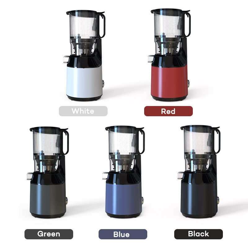 SJ-023 Self Feeding Hopper Juicer Big Mouth Wheat Grass Slow Masticating Multifunctional blender Juicer