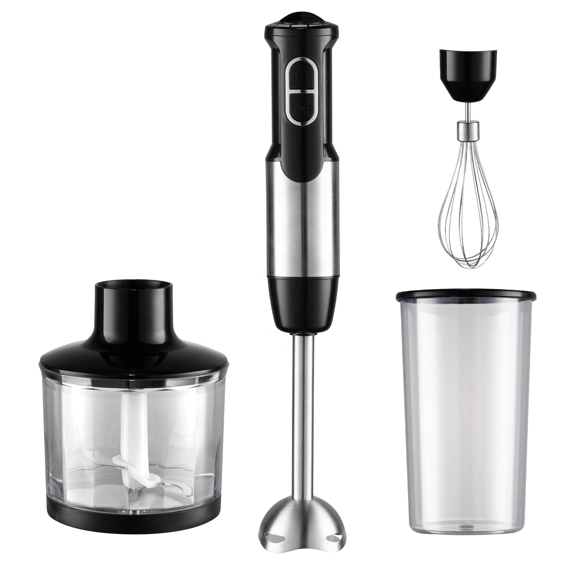 3 in 1 High Quality Stick Blender Powerful Fruit Mixer Machine Electric Hand Blender Heavy Duty Immersion Blender Set
