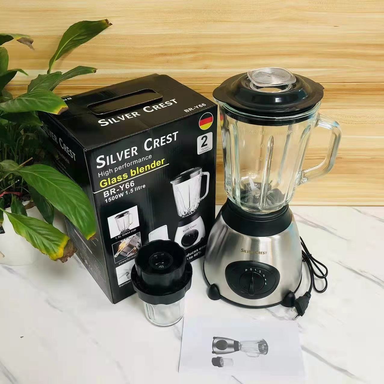 In stock 1.5L juicer, blender grinder Wall breaking machine, household juicer glass blender meat grinder