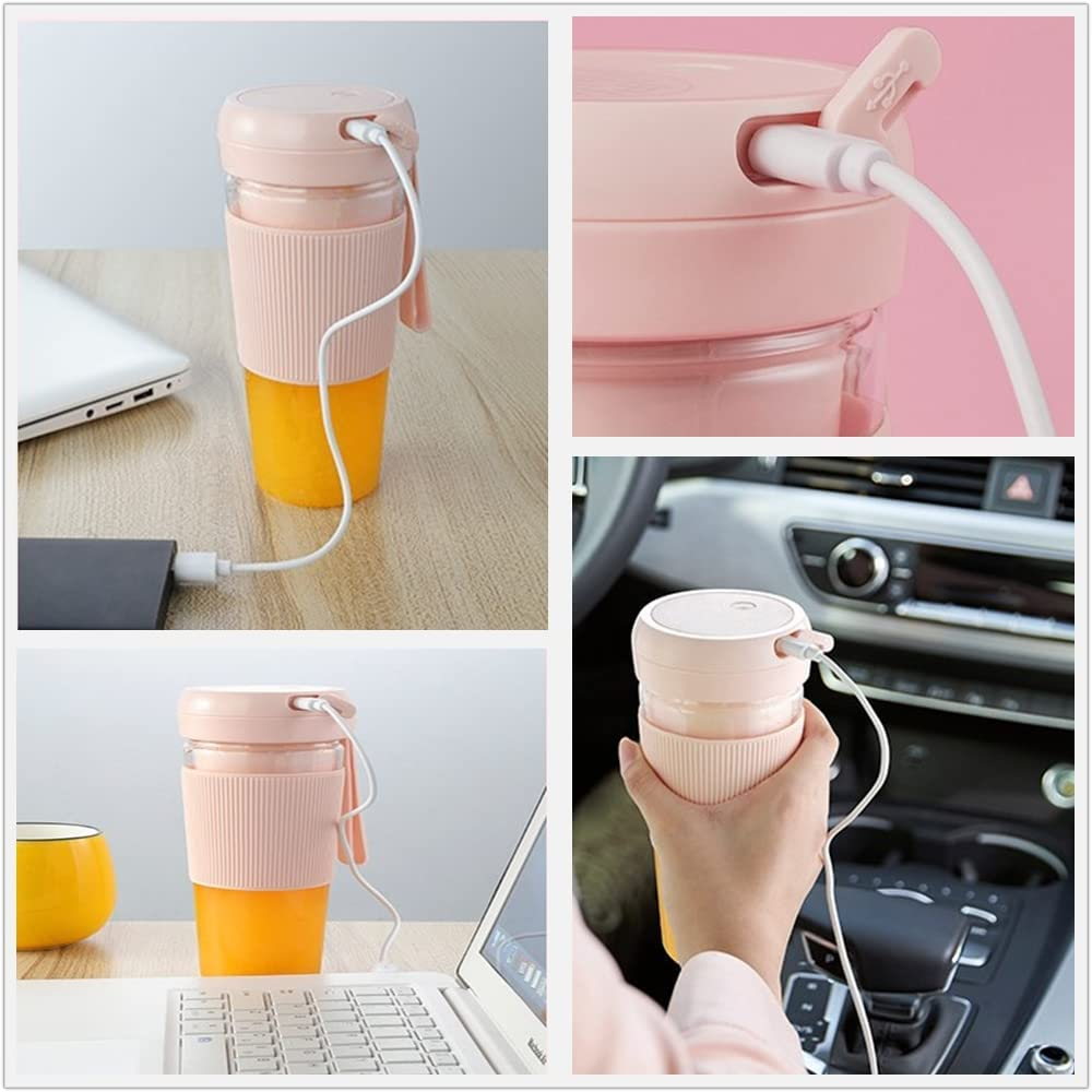 Mixer Juice Portable handed Drinking Mini USB Rechargeable Home Blender for Shakes Fruit Juice Cup Juicers
