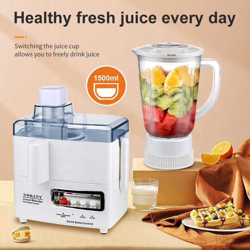 Sokany Hot Sale 4 In 1 Bottle Cup Electric Juicer Extractor Machine Personal Fresh Orange Citrus Beauty Juice Blender