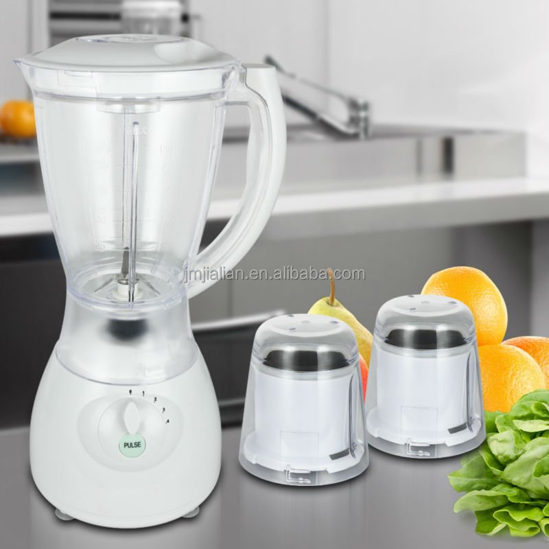 Hot Sell 3 In 1 1.5L Plastic Jar Manual Juicer Blender Fruit Juicer Blender