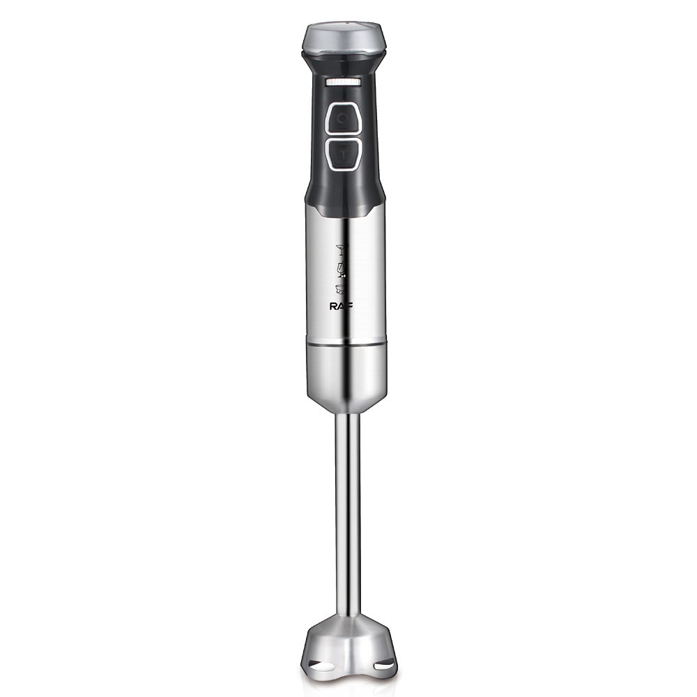 5 in 1 Hand Blender Stick Chopper Handheld Mixer with Milk Frother for Puree Baby Food Smoothies