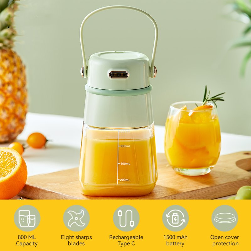 Rechargeable Portable Juicer Cup 800ml electric blender mixer bottle portable juice blender